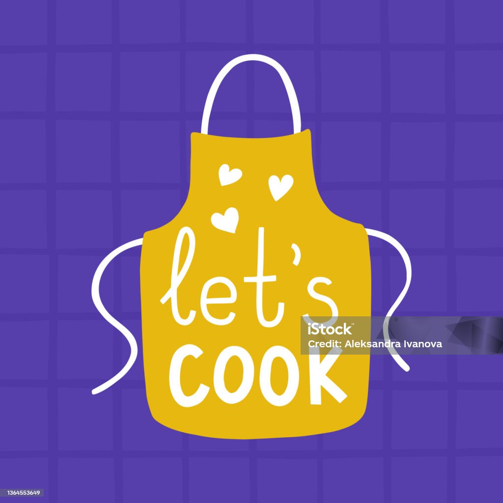 Let's Go Cook Lets Cook Stock Illustration - Download Image Now - Recipe, Book ...