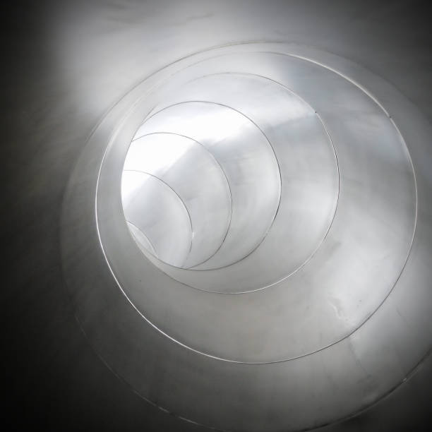 istock Metal tube industrial 1364559169