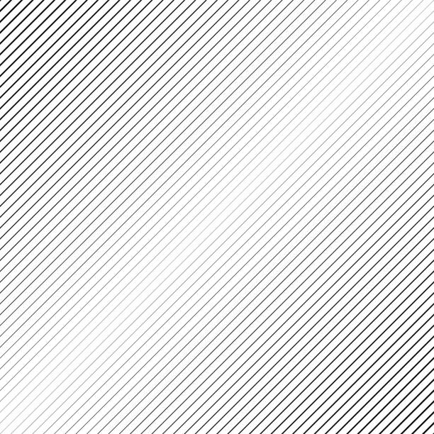 ilustrações de stock, clip art, desenhos animados e ícones de abstract black horizontal line diagonal striped background straight lines texture vector design - 7109