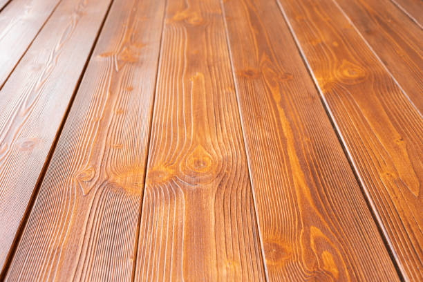 istock Wood texture background. Rustic pine wooden wall. 1364560758