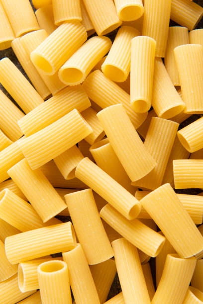 istock Closeup of rigatoni pasta 1364564712