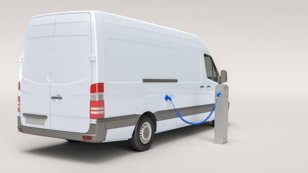 istock Electric van at charging station 1364572524