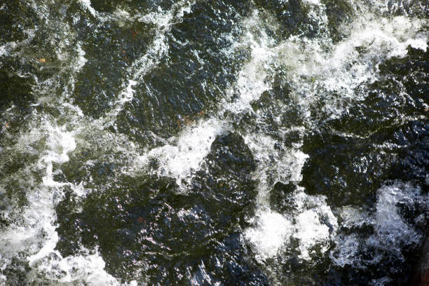 istock Moving canal water viewed directly above 1364572537