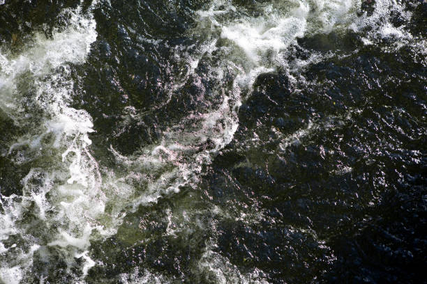 istock Moving canal water viewed directly above 1364572558