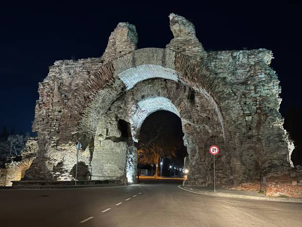 istock “Kamilite” Roman Fortress Gate 1364574462