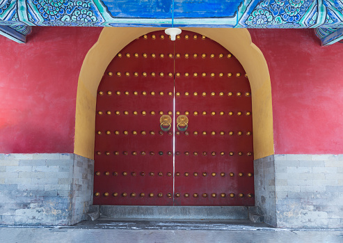 Photographed at the Temple of Heaven in Beijing, China. \