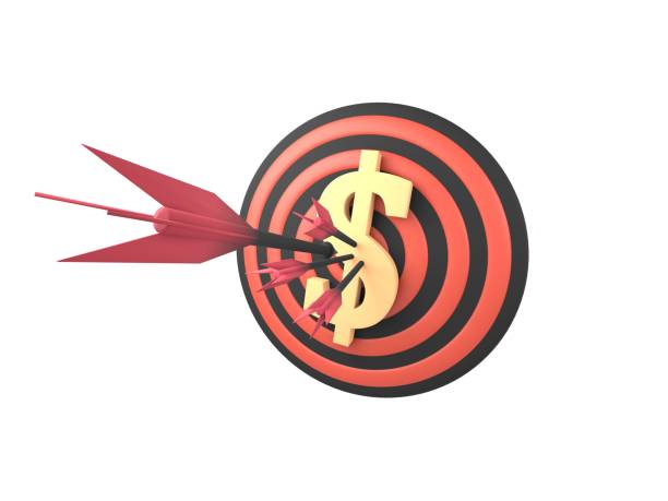 istock 3d target arow black dollar white backgroundjpg 1364582580