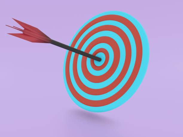 istock 3d target arow black dolar white backgroundjpg 3D Render 1364582588