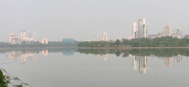 istock Buildings Reflected in the water 1364594119