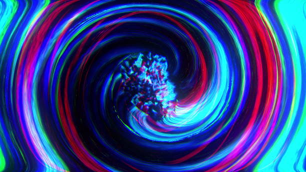 istock Chromatic rings of aberration 1364599030
