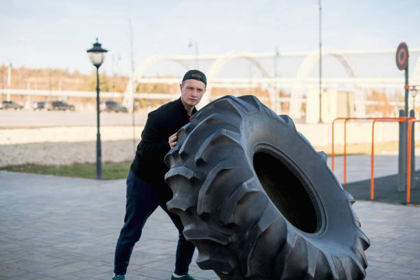 istock male person doing street physical workout 1364603058