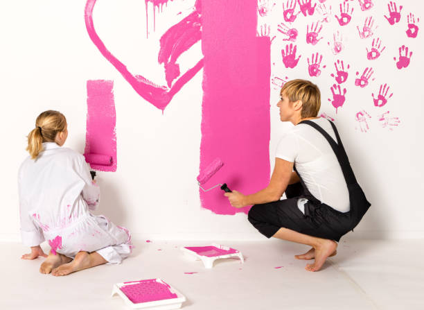 istock Painting a Wall at Home 1364611081