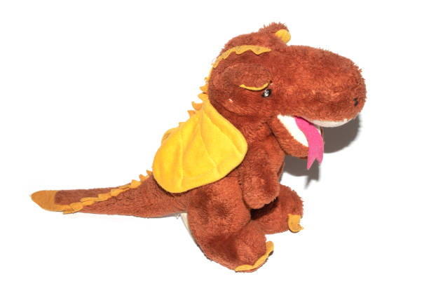 istock Old vintage very worn and battered soft toy 1364611364