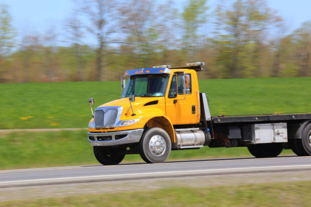 istock Tow truck 1364611679