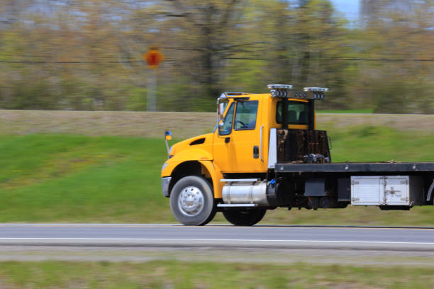 istock Tow truck 1364611742