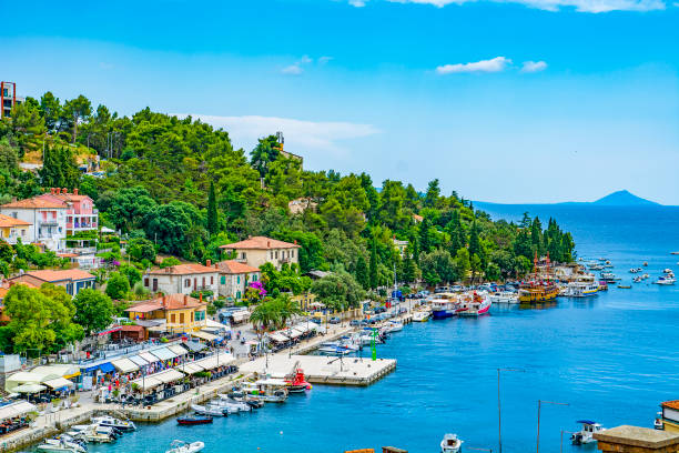 Rabac, Istria, Croatia stock photo