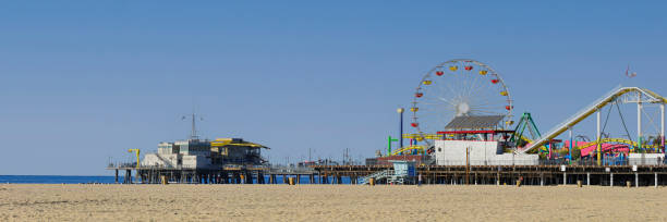 istock Santa Monica Pier - Los Angeles 1364621660