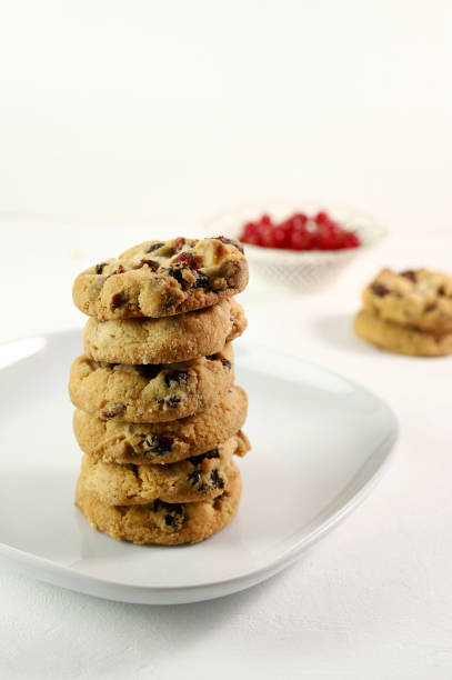 istock Chocolate Chip Cranberry Cookies 1364624355