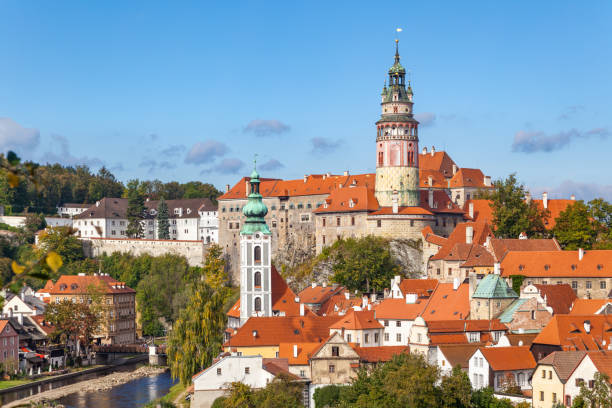 istock Cesky Krumlov town in Czechia 1364631513