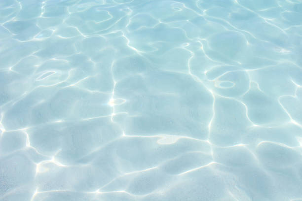 istock Transparent clear sea. Top view. Close-up. Background. Texture. 1364637526