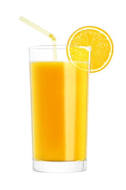 istock fresh orange juice with straw and orange slice 1364645174