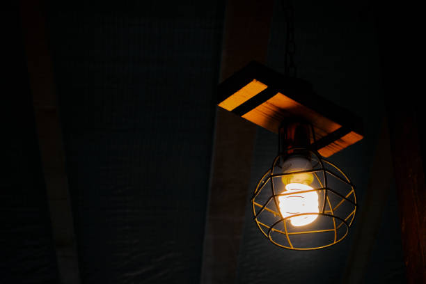 istock Vintage lamp, retro style lamp 1364652727