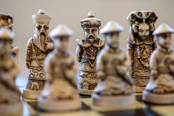 istock Close-up of a chess piece 1364654215
