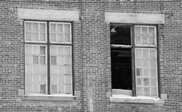 istock Part of an old abandoned textile factory 1364656584