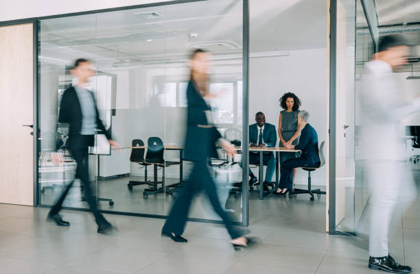 istock Business partners on meeting in the office. 1364657529