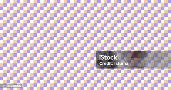 istock Gingham pattern Seamless vichy check plaid 1364660056