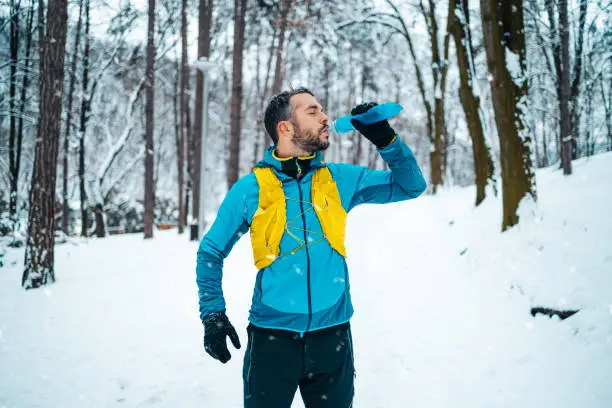 Photo of Man jogging in early morning