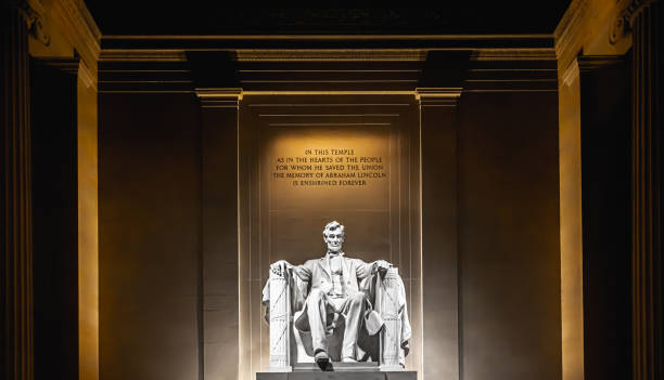 Lincoln Memorial stock photo