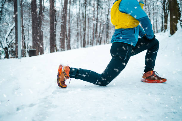 istock Man jogging in early morning 1364660913