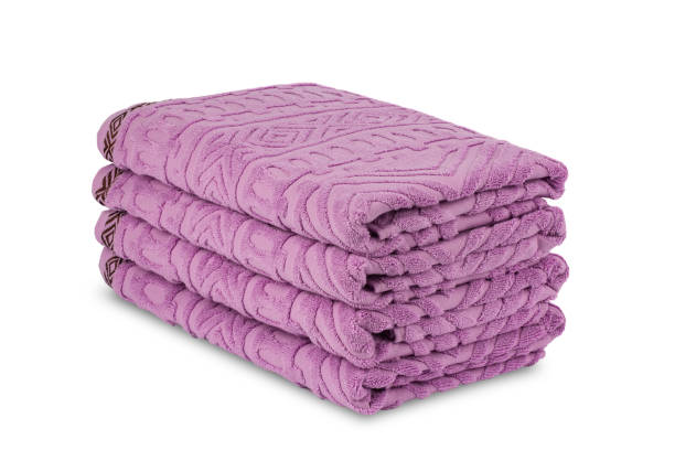 istock colored bath cotton towel, soft terry cloth, texture 1364667039