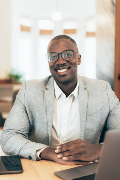 istock Portrait of businessman 1364667748