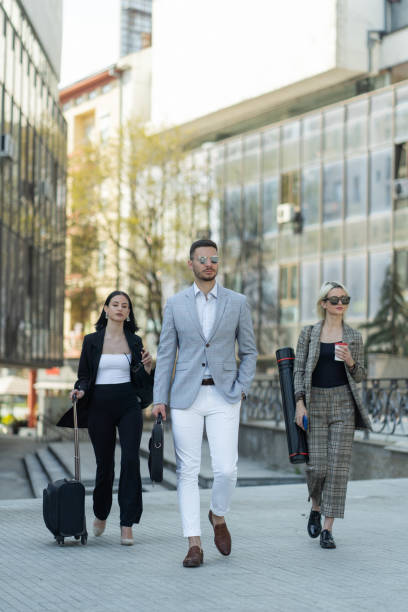 istock Walking towards the company 1364680258