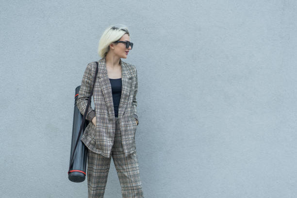 istock Businesswoman is posing 1364680328