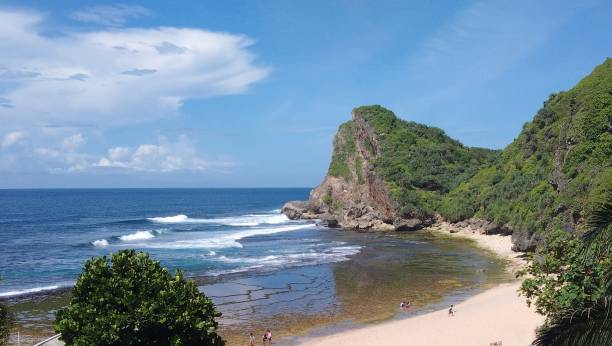 istock The Beach with The Hill 1364696182