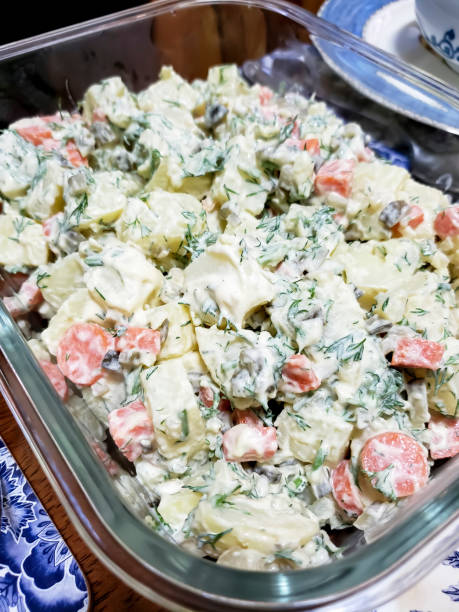istock Fresh homemade potato salad 1364713645