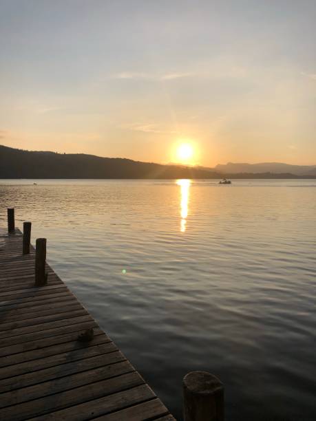 istock Lake Windermere Sunset tranquility Uk England 1364718243