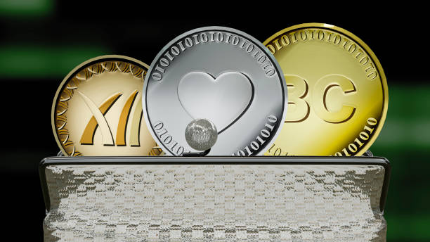 istock Virtual currency, blockchain and NFT for asset management and wallets 1364720776