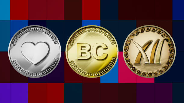 istock Asset Management with Virtual Currency, Blockchain and NFT 1364721099
