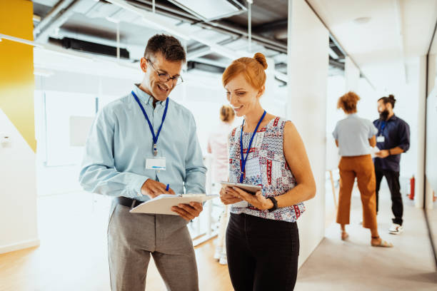 istock Collaboration in office with new employees 1364730593
