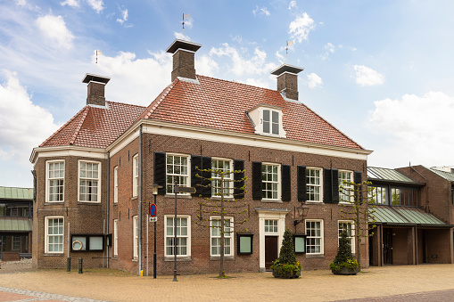 Town hall in the Gelderland town of Nijkerk in the Netherlands.