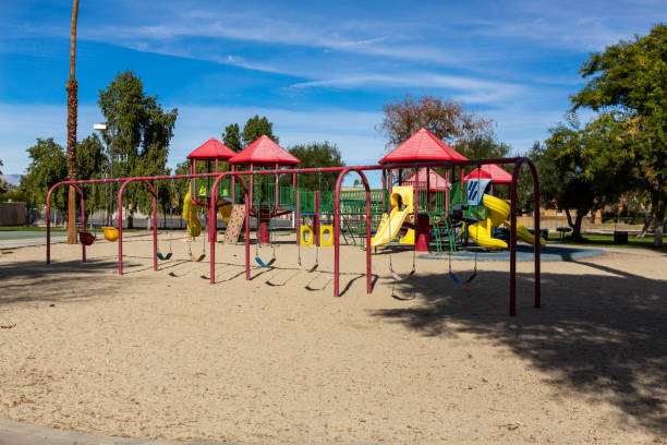 istock Playground at park in Palm Springs 1364743450
