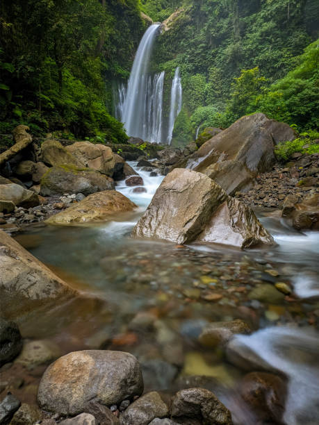 istock Tiu kelep waterfa, Lombok , Indonesia 1364745314