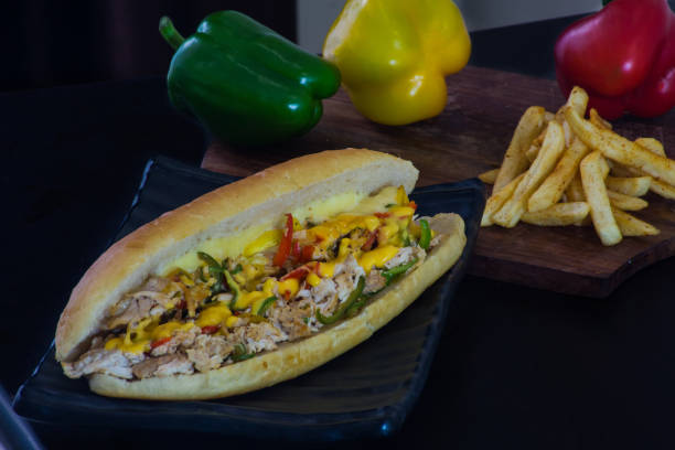 istock Sub with French Fries 1364746778