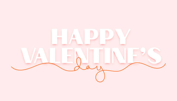 happy valentines day celebration greeting background - valentines day stock illustrations