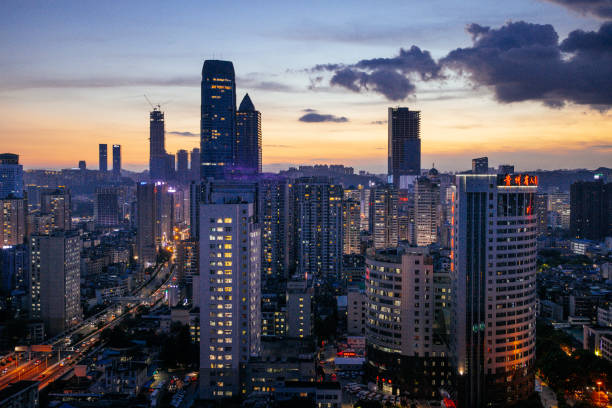 istock Guiyang city landscape 1364753658