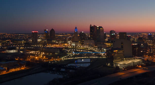 istock City skyline sunrise 1364756188